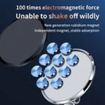 ZF016 Magnetic Alloy Foldable Car Dashboard Phone Holder - Image 3