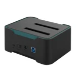 Onten UHD6 Dual Bay External Hard Drive Docking Station Expansion Base - Image 2