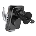 hoco HW7 Transparent Discovery Edition Air Outlet Infrared Wireless Fast Charging Car Holder -Qty: 5 Units - Image 3