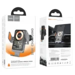 hoco HW7 Transparent Discovery Edition Air Outlet Infrared Wireless Fast Charging Car Holder -Qty: 5 Units - Image 6