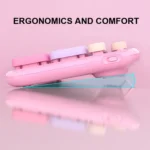 AULA AC306 104 Keys Retro Wireless Keyboard + Mouse Combo Set - Image 7