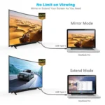 USB-C / Type-C to HDMI HD Adapter Cable, Length: 1.8m - Image 3