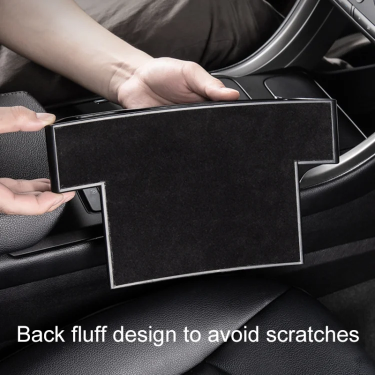 EDA00612503B_9.webp Car Multi-functional Console Box Cup Holder Seat Gap Side Storage Box, Leather Style - Image 10