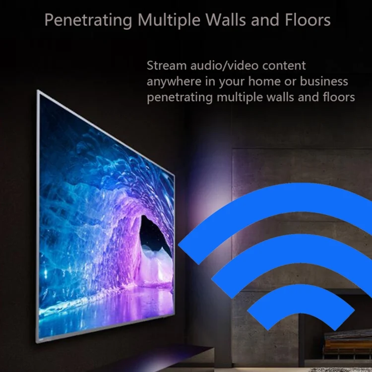 EDA00613101_3.webp Measy FHD656 Mini 1080P HDMI 1.4 HD Wireless Audio Video Transmitter Receiver Extender Transmission System, Transmission Distance: 100m, - Image 4
