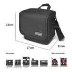 Cwatcun D52 Crossbody Camera Bag Photography Lens Shoulder Bag - Image 3