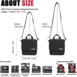 Cwatcun D52 Crossbody Camera Bag Photography Lens Shoulder Bag - Image 7