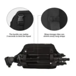 Cwatcun D67 Crossbody Camera Bag Photography Lens Shoulder Bag - Image 4