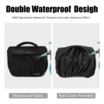 Cwatcun D67 Crossbody Camera Bag Photography Lens Shoulder Bag - Image 6