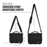 Cwatcun D67 Crossbody Camera Bag Photography Lens Shoulder Bag - Image 7