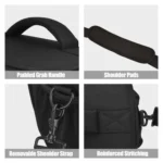 Cwatcun D67 Crossbody Camera Bag Photography Lens Shoulder Bag - Image 8