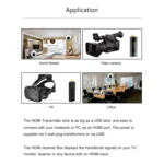 Measy W2H Nano 1080P HDMI 1.4 3D Wireless HDMI Audio Video Transmitter Receiver Extender, Transmission Distance: 30m, - Image 4