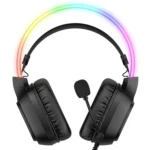 ONIKUMA X22 USB + 3.5mm Colorful Light Wired Gaming Headset with Mic, Cable length: 1.8m - Image 2