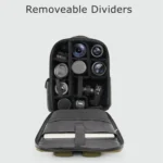 Cwatcun D117 Large Capacity Photography Backpack Shoulders Laptop Camera Bag - Image 4