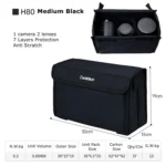 Cwatcun H80 Large Capacity Foldable Inner Camera Bag Photography Lens Bag - Image 9