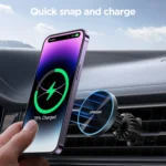 JOYROOM JR-ZS240 Pro Magnetic Wireless Car Air Outlet Charger - Image 2