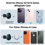 JOYROOM JR-ZS240 Pro Magnetic Wireless Car Air Outlet Charger - Image 6