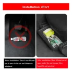 For Tesla Model Y 2021-2023 TPE Storage Organizer Under Car Seat - Image 8