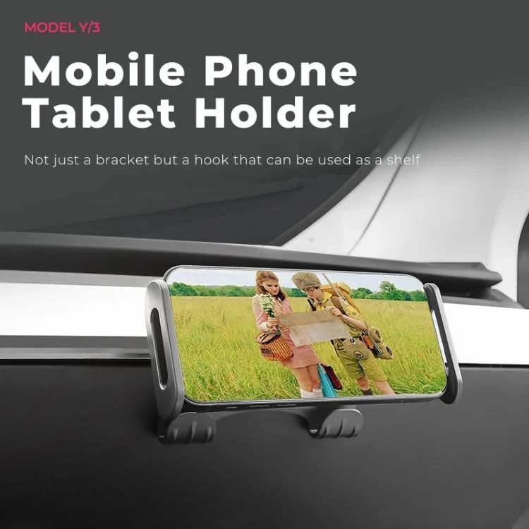 EDA0061768_B2.webp For Tesla Model 3 / Y Car Rear Seat Phone Tablet Holder - Image 3