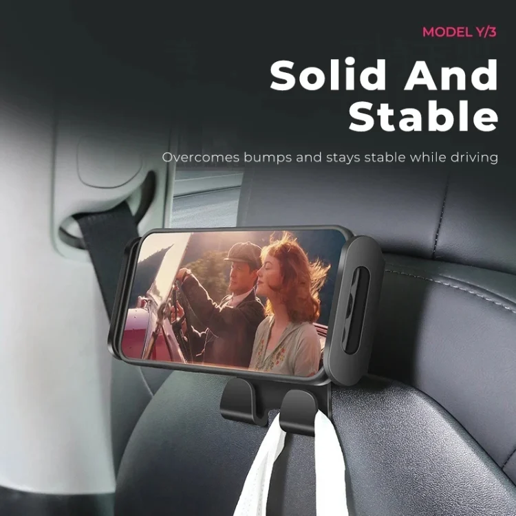 EDA0061768_B3.webp For Tesla Model 3 / Y Car Rear Seat Phone Tablet Holder - Image 4