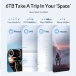 ORICO DZ25C3-CR 2.5-inch Type-C 5Gbps External Storage HDD Case - Image 5