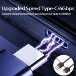 ORICO DZ25C3-CR 2.5-inch Type-C 5Gbps External Storage HDD Case - Image 6