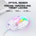 ONIKUMA CW923 RGB Lighting Wired Mouse - Image 5