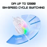 ONIKUMA CW923 RGB Lighting Wired Mouse - Image 6