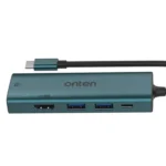 Onten UC126 5 in 1 USB-C / Type-C to Dual HDM I+ USB2.0 + PD3.0 Multi-function HUB Docking Station - Image 4