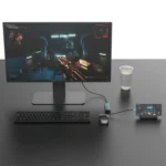 Onten UC126 5 in 1 USB-C / Type-C to Dual HDM I+ USB2.0 + PD3.0 Multi-function HUB Docking Station - Image 6