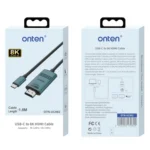 Onten UC982 8K 60Hz USB-C / Type-C to HDMI Video HD Conversion Cable - Image 8