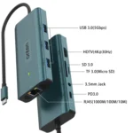 Onten UC961 9 in 1 USB-C / Type-C Multi-function HUB Docking Station - Image 3