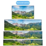 XP03 4K 2x2 HDMI Video Wall Controller Multi-screen Splicing Processor - Image 6