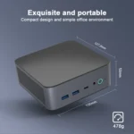 GXMO H90 Windows 11 Intel Core i7 11390H Processor Mini Computer - Image 10