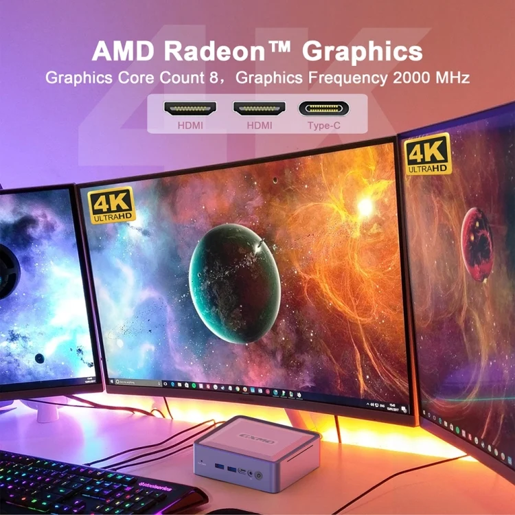 EDA0063164_B3.webp GXMO U58 Windows 11 AMD Ryzen 7-5825U 8 Core Processor Mini Computer - Image 4