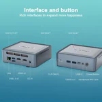 GXMO U58 Windows 11 AMD Ryzen 7-5825U 8 Core Processor Mini Computer - Image 9