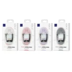 ZGA Colorful Transparent Dual Mode Wireless 2.4G + Bluetooth 5.0 Mouse - Image 8