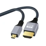 HDTV to Micro HDTV 4K 120Hz Computer Digital Camera HD Video Adapter Cable