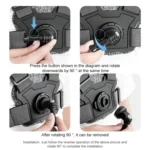 Adjustable Body Mount Belt Chest Strap with Mount & Screw - Image 6