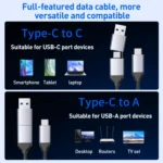 ORICO CNM2-G20 20Gbps M.2 NVMe SSD Enclosure - Image 8