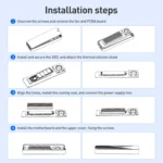 ORICO CNM2-G20 20Gbps M.2 NVMe SSD Enclosure - Image 9