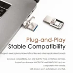 USB 3.1 + USB-C Interface Metal Twister Flash U Disk, Standard - Image 12