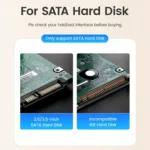 ORICO DD18C3 Single Bay 2.5 & 3.5 inch SATA Drive Docking Station - Image 9