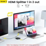 OZ 8K 60Hz 2 in 1 Out Two Ways HDMI Switcher - Image 7