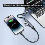 809-A 6 in 1 USB+Type-C to USB Multifunctional Docking Station HUB Adapter - Image 5