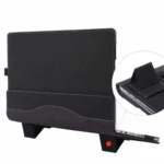 Cloth Texture Laptop Leather Case With Stand Function - Image 2