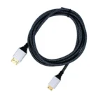 HDTV to Mini HDTV 4K UHD Video Transmission Braided Cable - Image 2