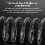 HDTV to Mini HDTV 4K UHD Video Transmission Braided Cable - Image 4