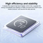 ORICO AXM2S-G2 10Gbps M.2 NVMe SSD Enclosure with 2 in 1 Type-C + USB-A Data Cable - Image 3