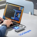 ORICO AXM2S-G2 10Gbps M.2 NVMe SSD Enclosure with 2 in 1 Type-C + USB-A Data Cable - Image 6