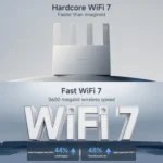 Xiaomi Router BE3600 WiFi7 2.5G Port Dual Band, US Plug - Image 2